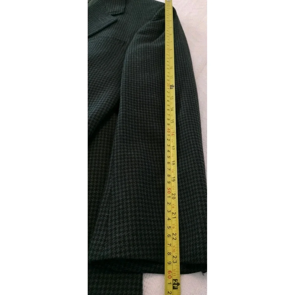 Vintage Brooks Brothers Wool Houndstooth Blazer Mens 42R USA
